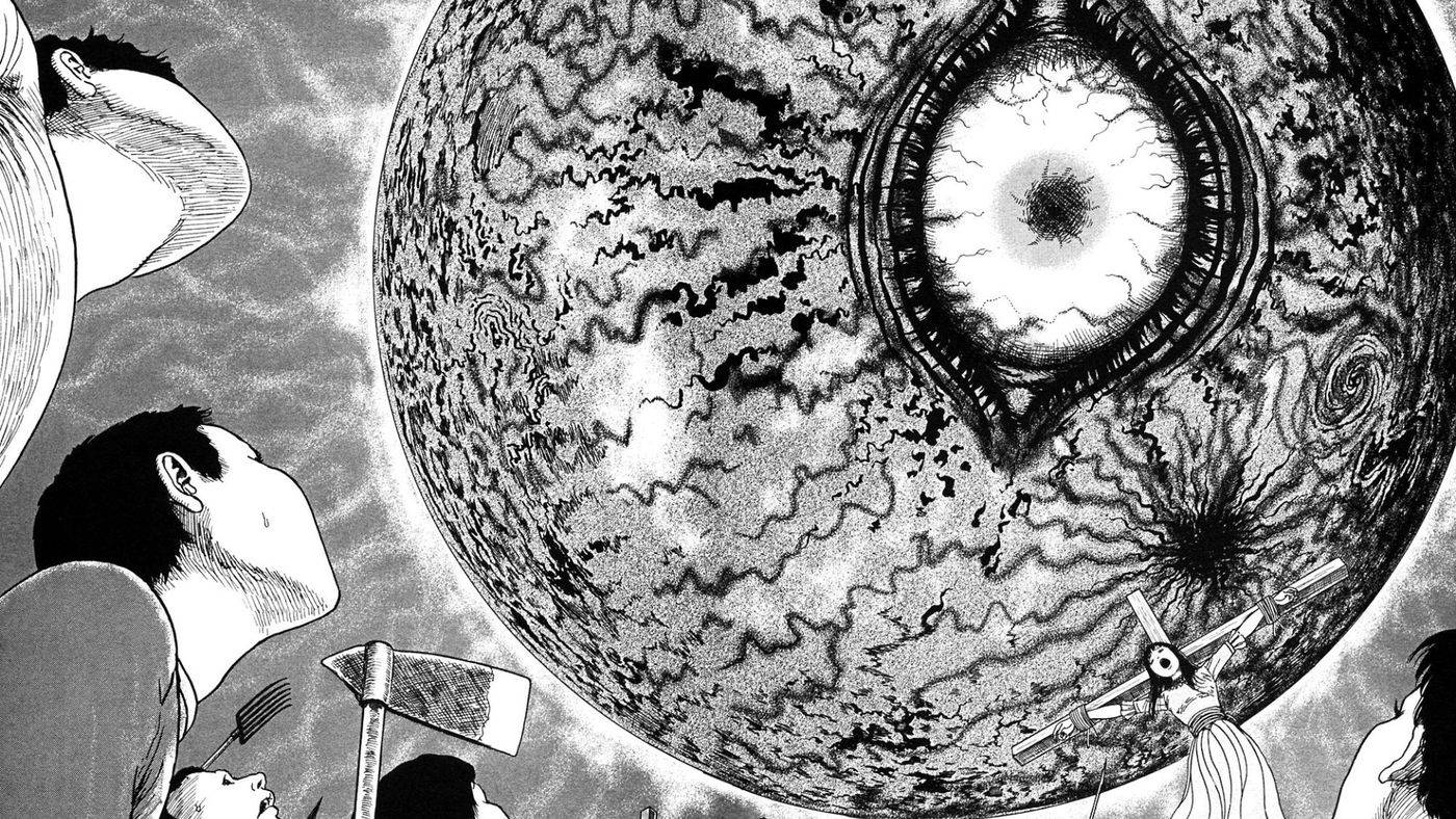 Junji Ito Solar Eye Wallpaper