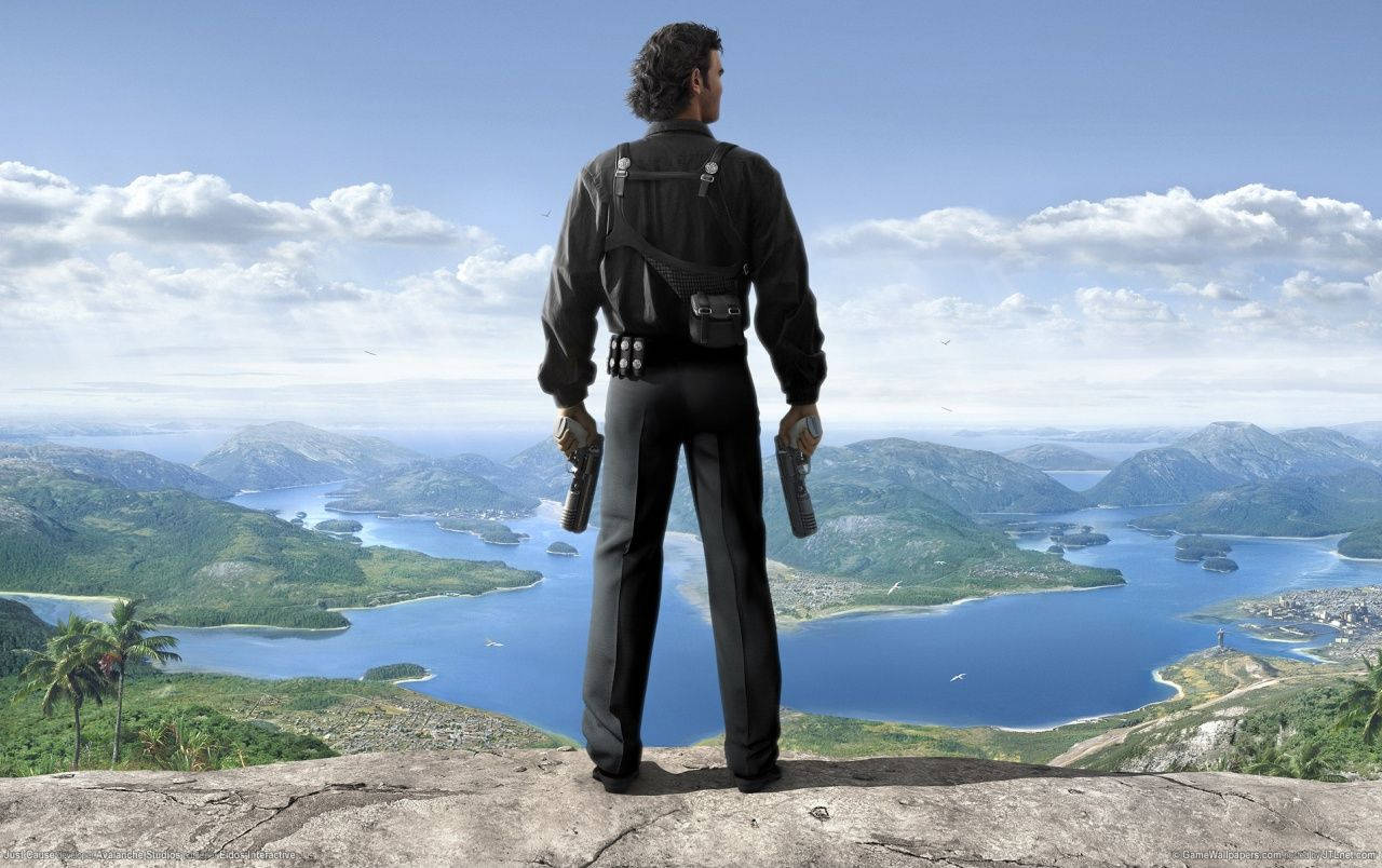 Just Cause 2 Mountain Edge Wallpaper