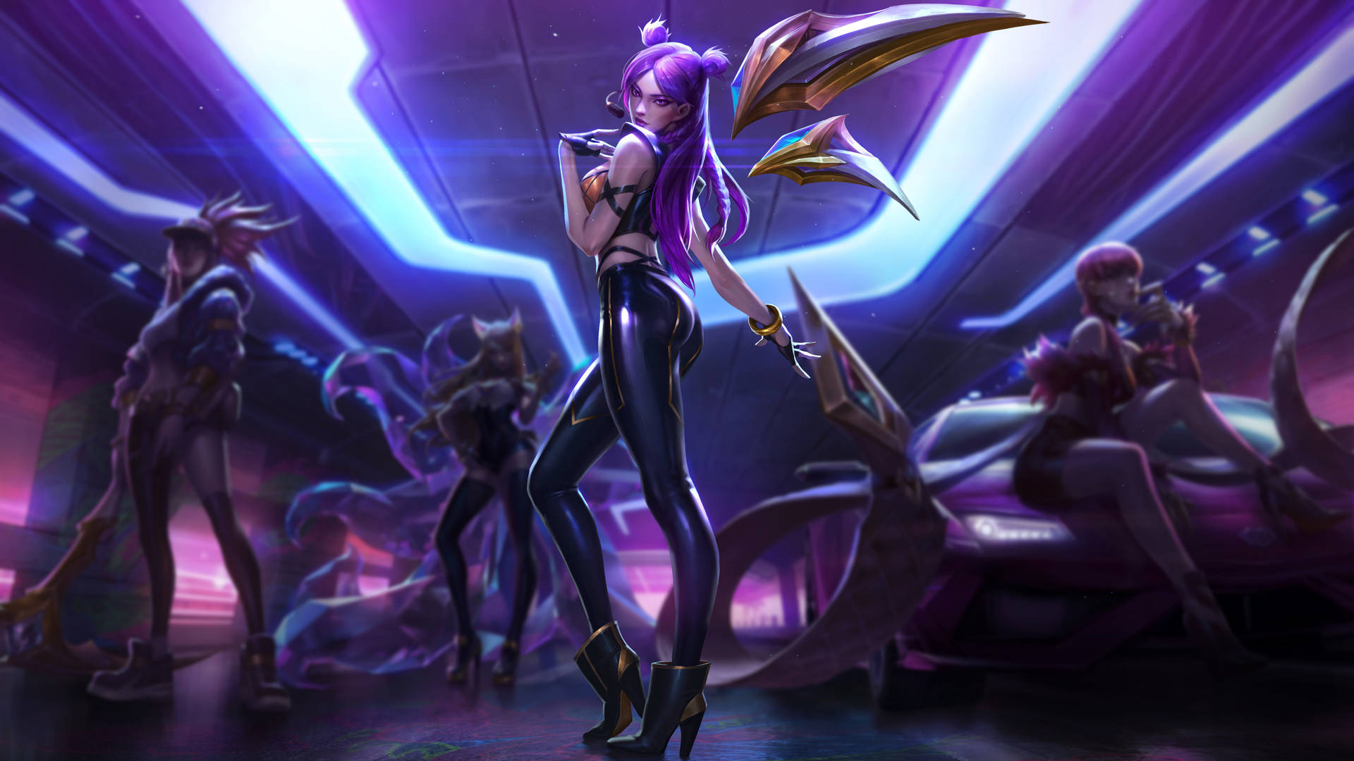 Kai'sa From Kda More Mtv Original Ed Wallpaper