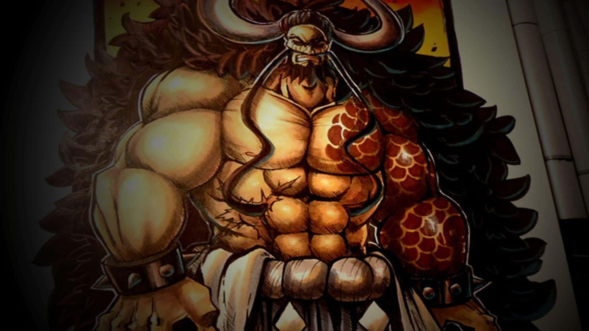 Kaido - The Most Powerful Creature In One Piece Universe Wallpaper