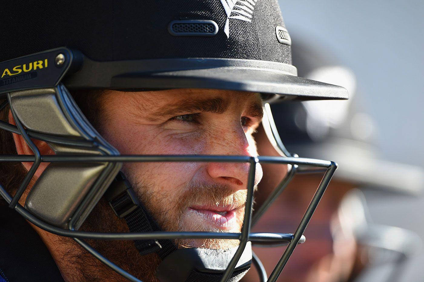 Kane Williamson With Head Gear Wallpaper