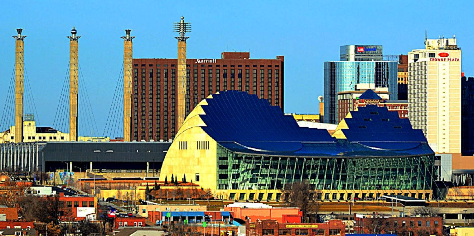 Kansas City Afternoon Buildings Wallpaper