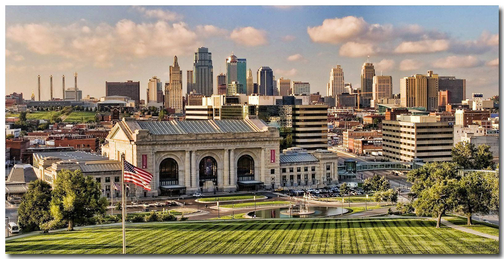 Kansas City Morning Buildings Wallpaper