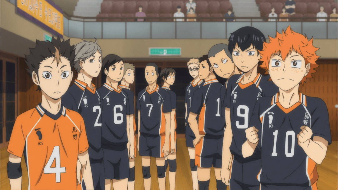 Karasuno Off-game Haikyuu Aesthetic Wallpaper