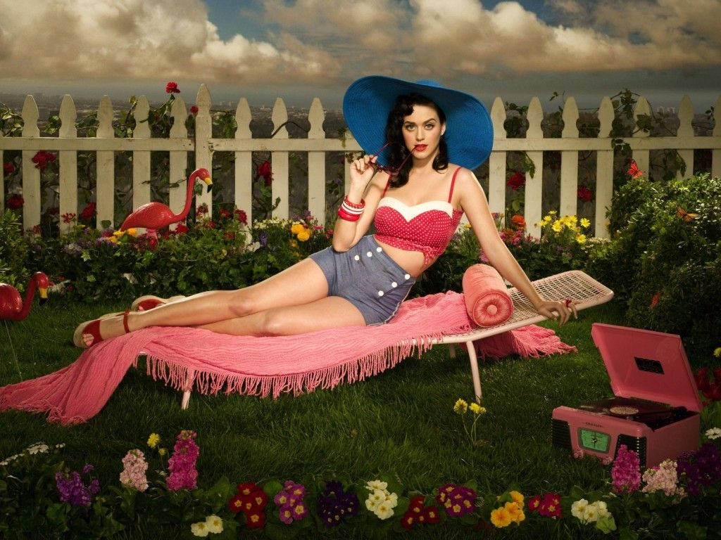 Katy Perry - One Of The Boys Album Cover Wallpaper