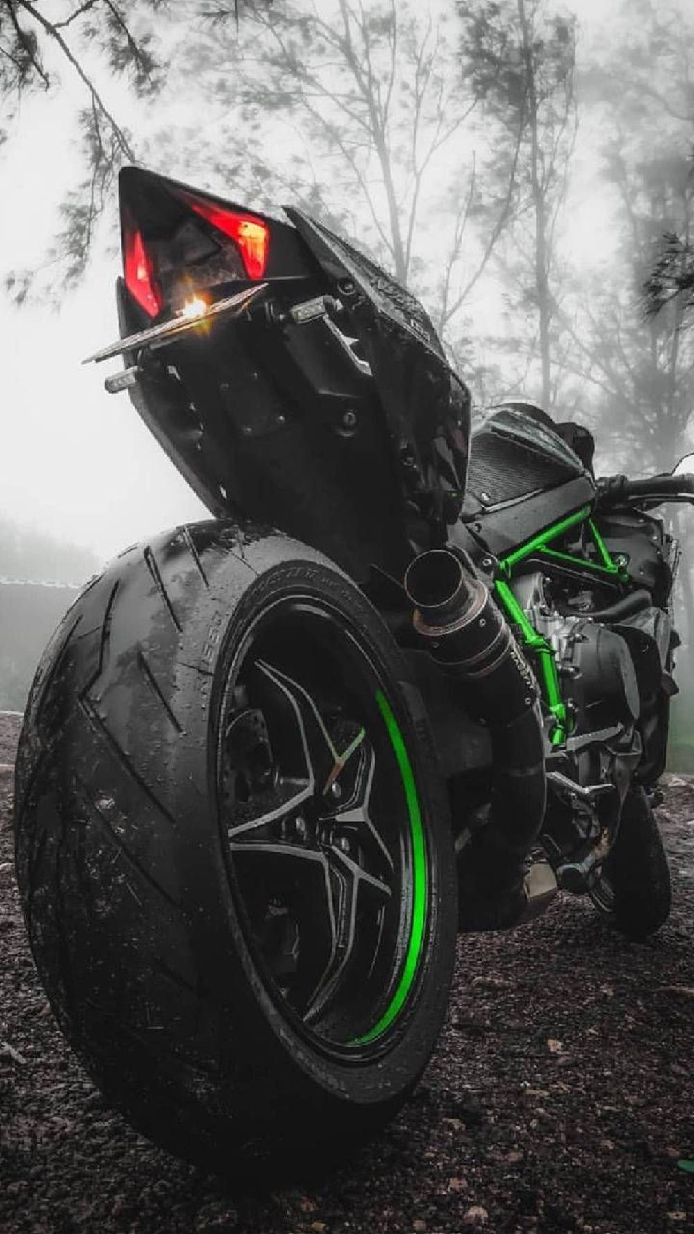 Kawasaki Ninja Bikes Iphone Wallpaper