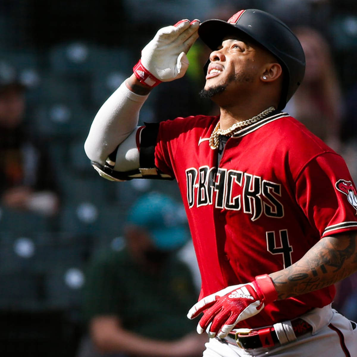 Ketel Marte Looks Up Wallpaper