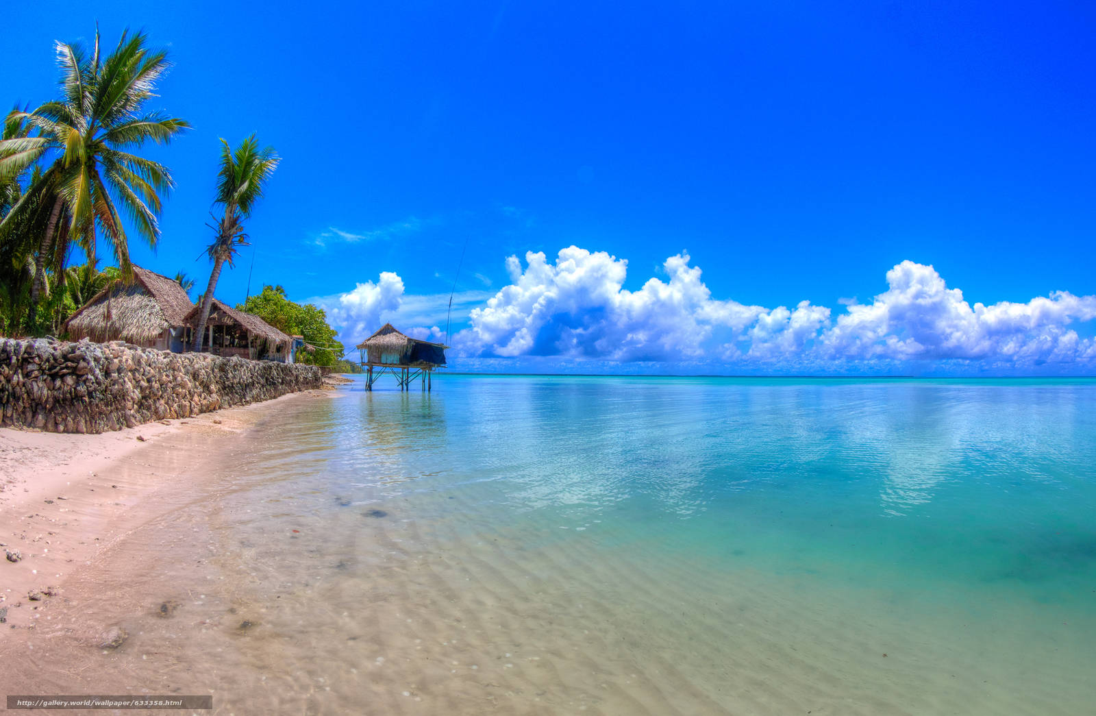 Kiribati Abaiang Lagoon Wallpaper