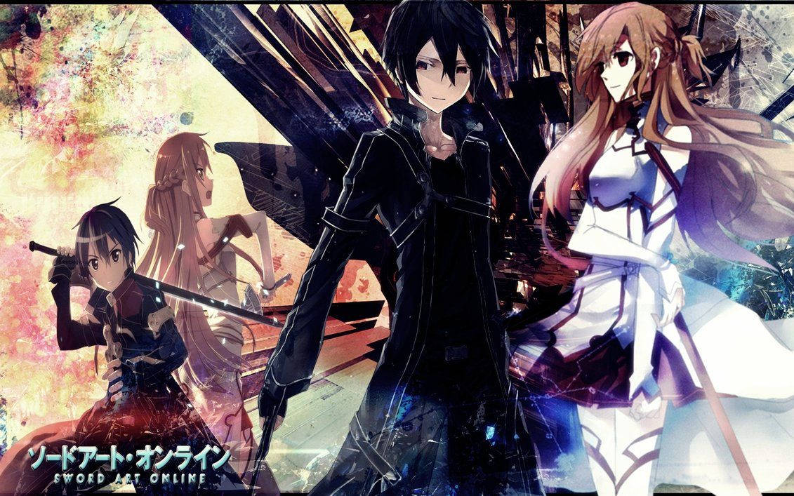 Kirito On A Quest To Save Asuna Wallpaper