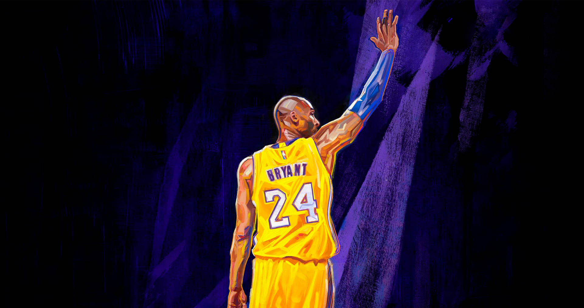 Kobe Bryant Cool Wave Wallpaper