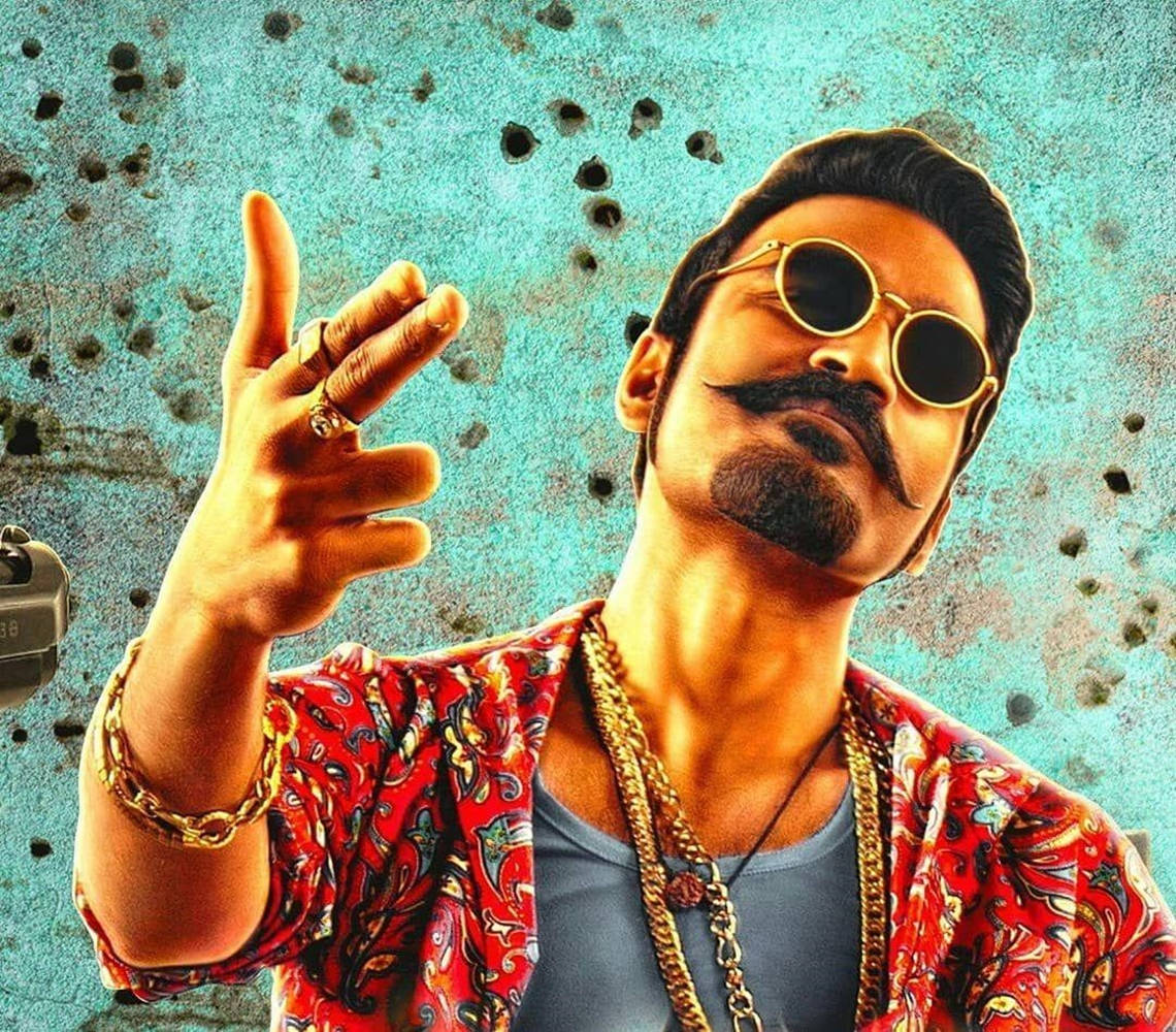 Kollywood Poster Art Dhanush Wallpaper