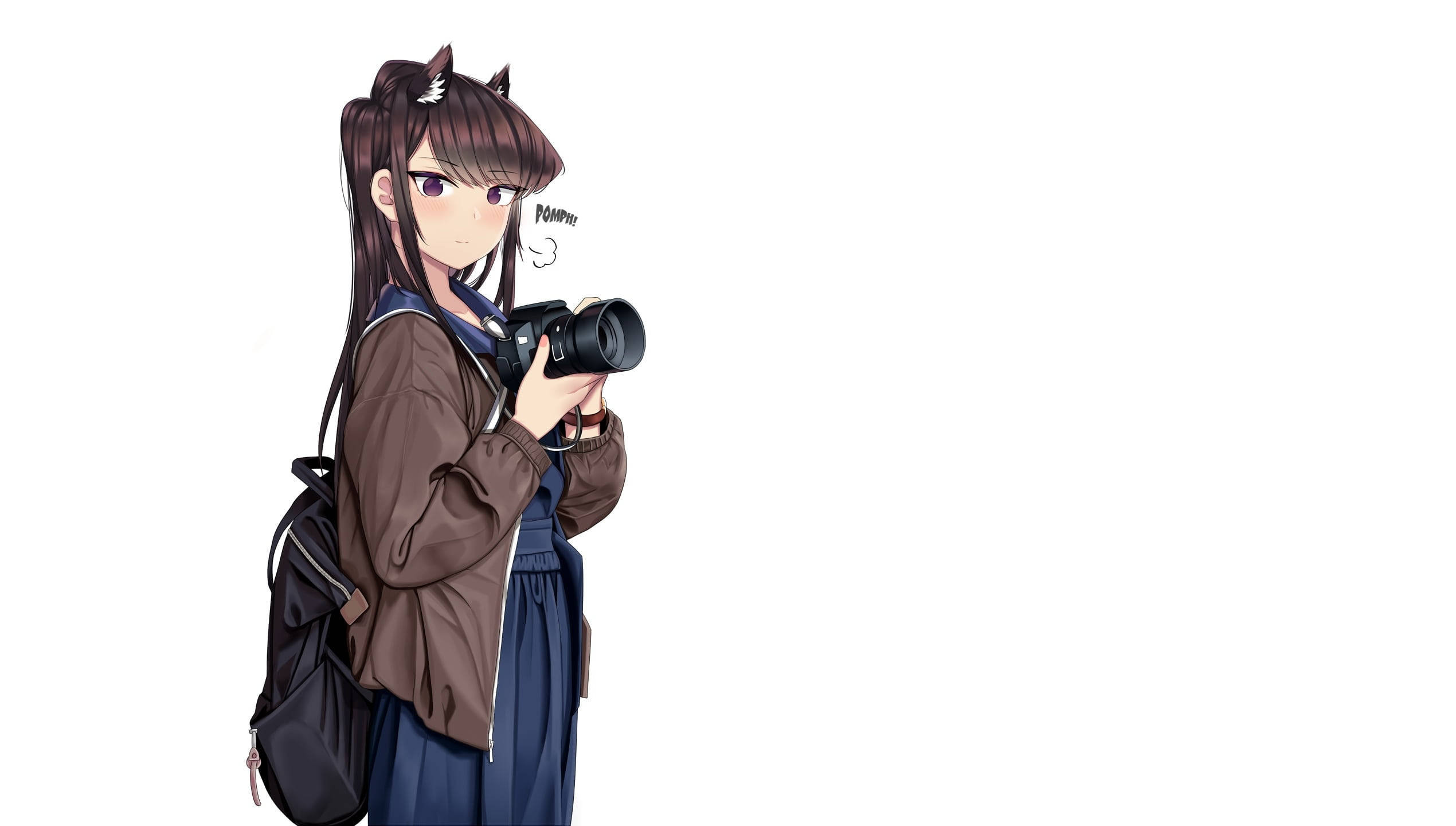 Komi San The Photographer With Camera Wallpaper