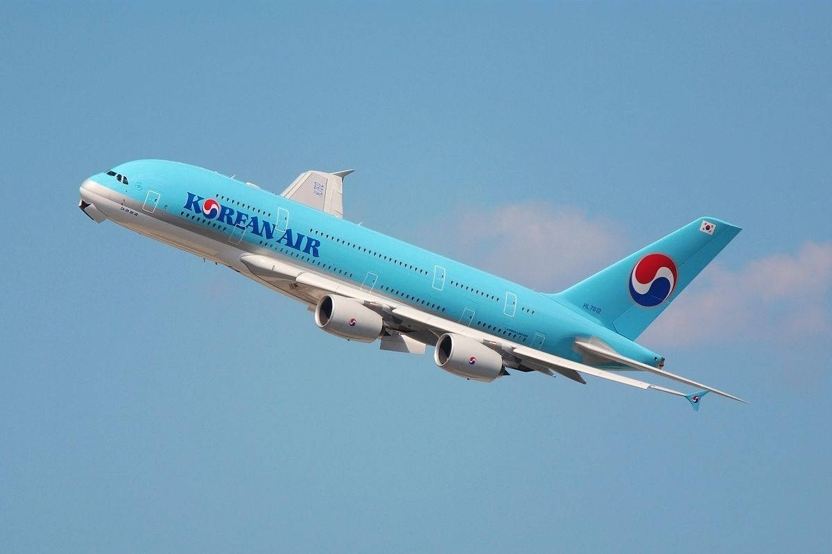 Korean Air Airbus A380 Wallpaper