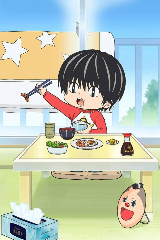 Kotaro Lives Alone Feeding An Imaginary Person Wallpaper