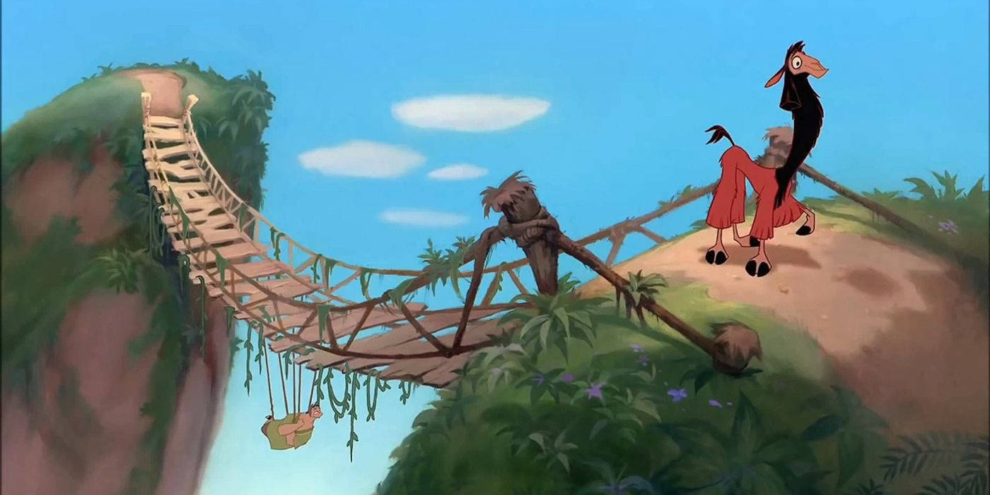 Kuzco Bridge The Emperors New Groove Wallpaper