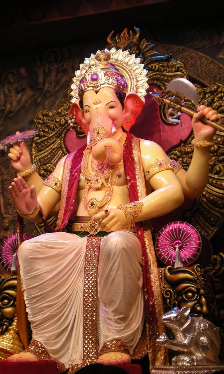 Lalbaugcha Raja Axe Wallpaper