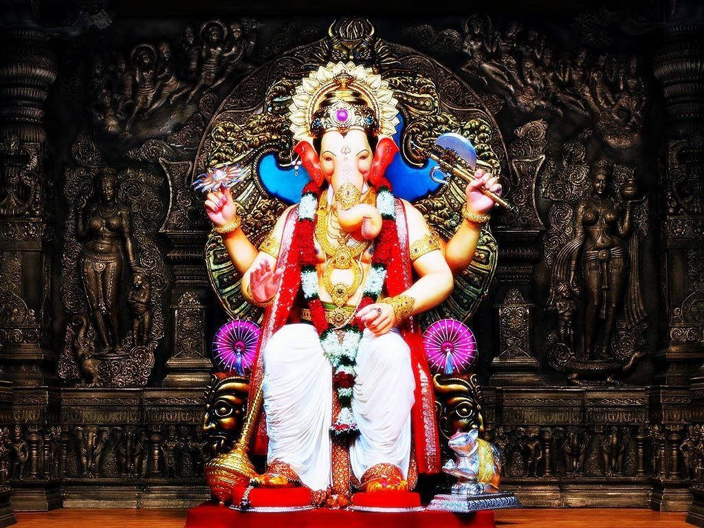 Lalbaugcha Raja Silver Mouse Wallpaper