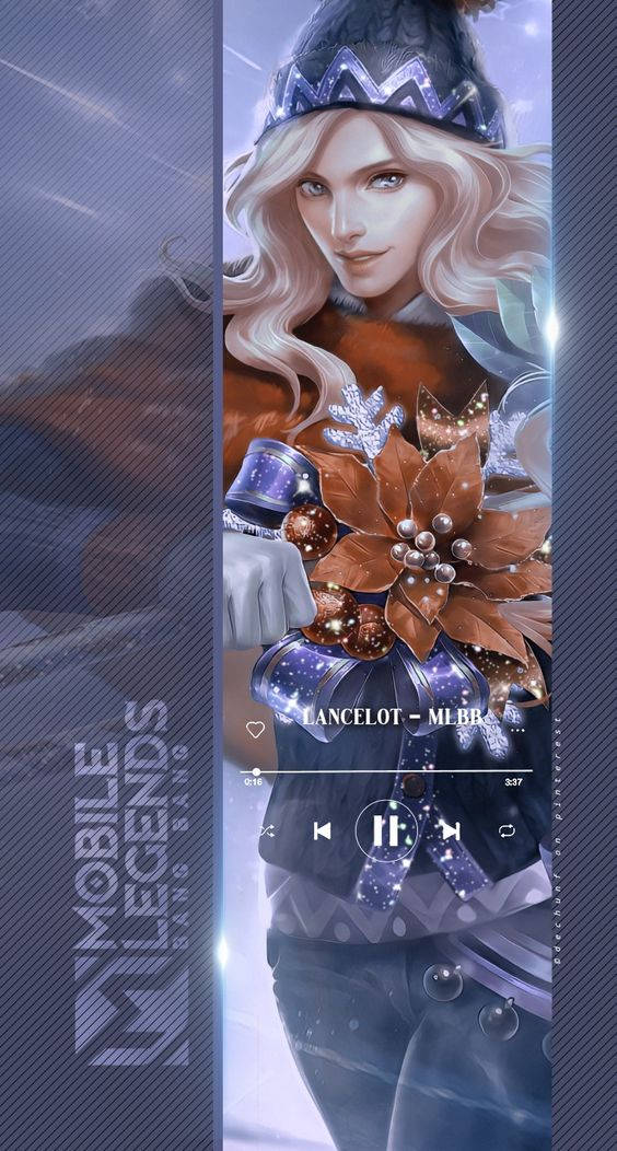 Lancelot Mobile Legend Music Overlay Wallpaper