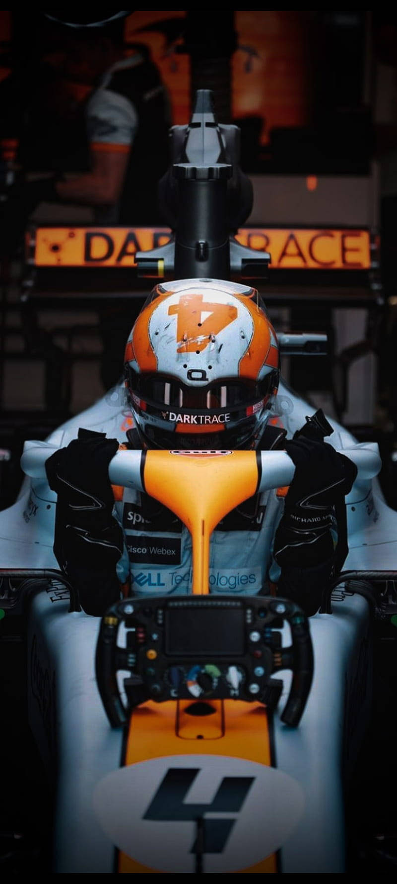 Lando Norris Ready To Race Wallpaper