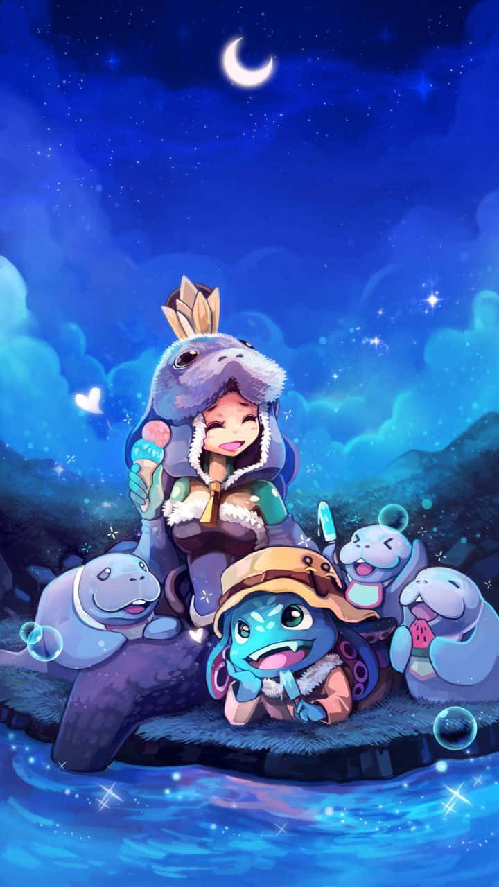 League Of Legends Phone Cute Nami Wallpaper