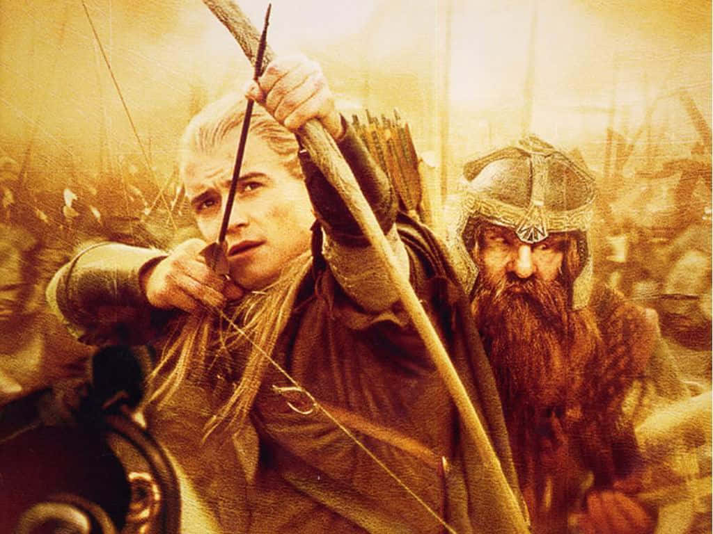 Legolas - Ready For Battle Wallpaper