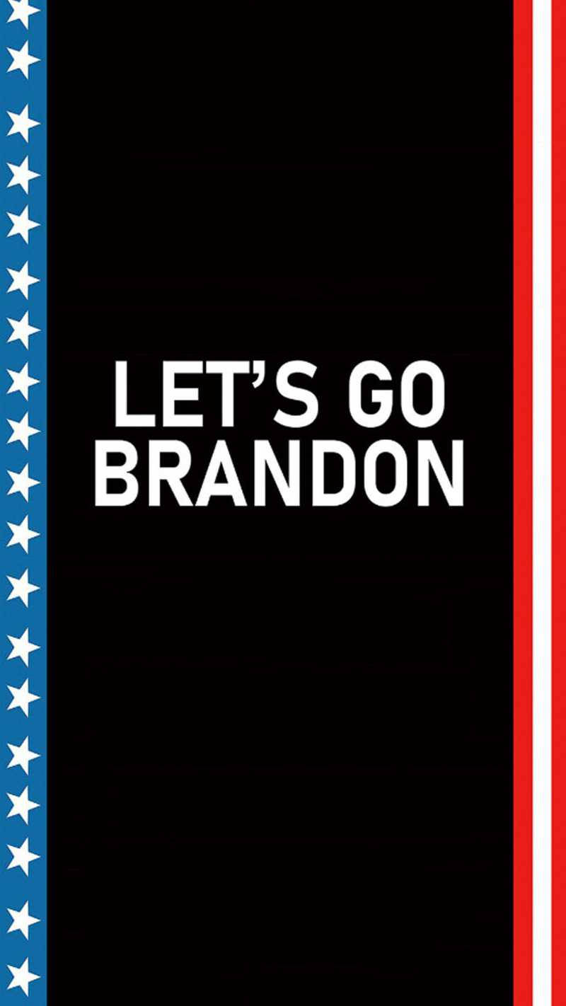 Let's Go Brandon Simple Art Wallpaper