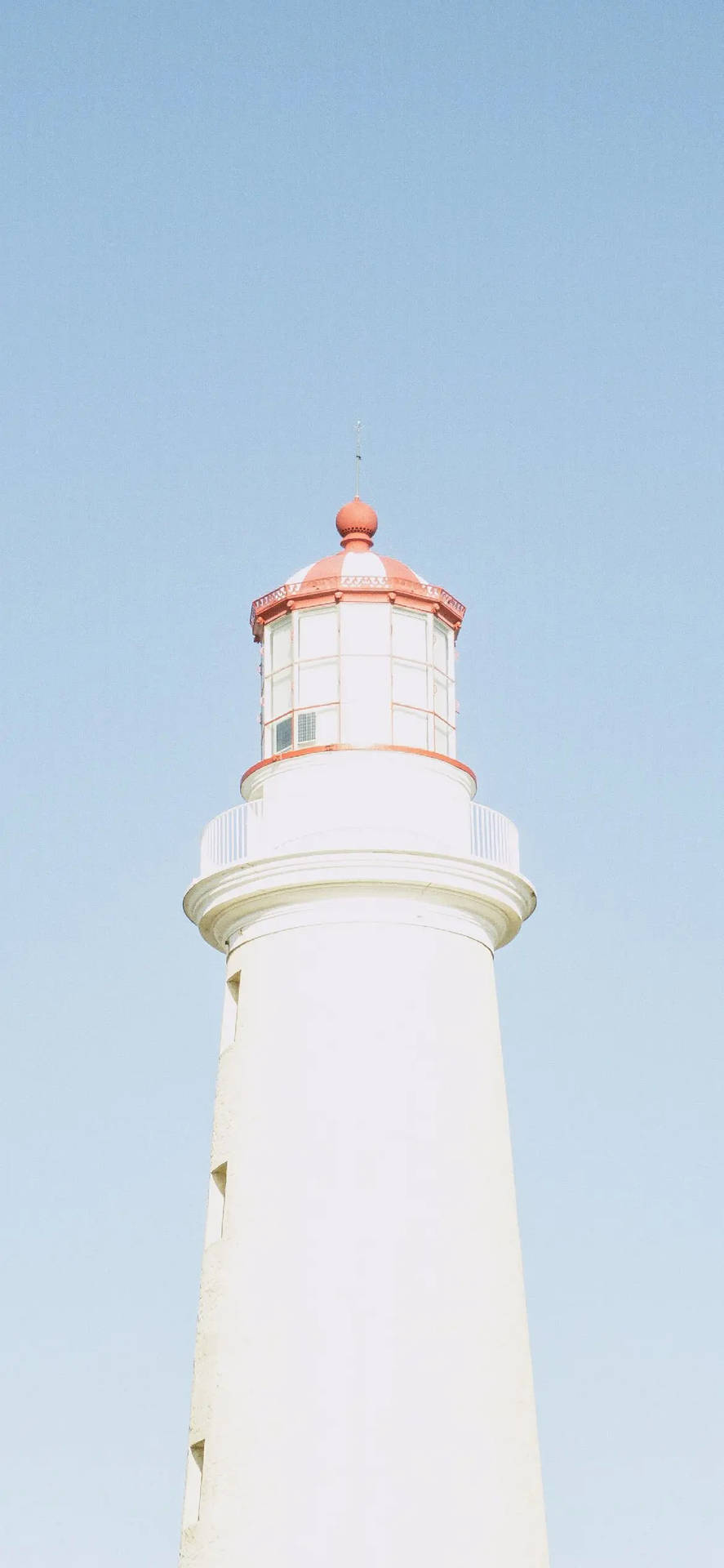 Lighthouse Light Blue Aesthetic Iphone Wallpaper