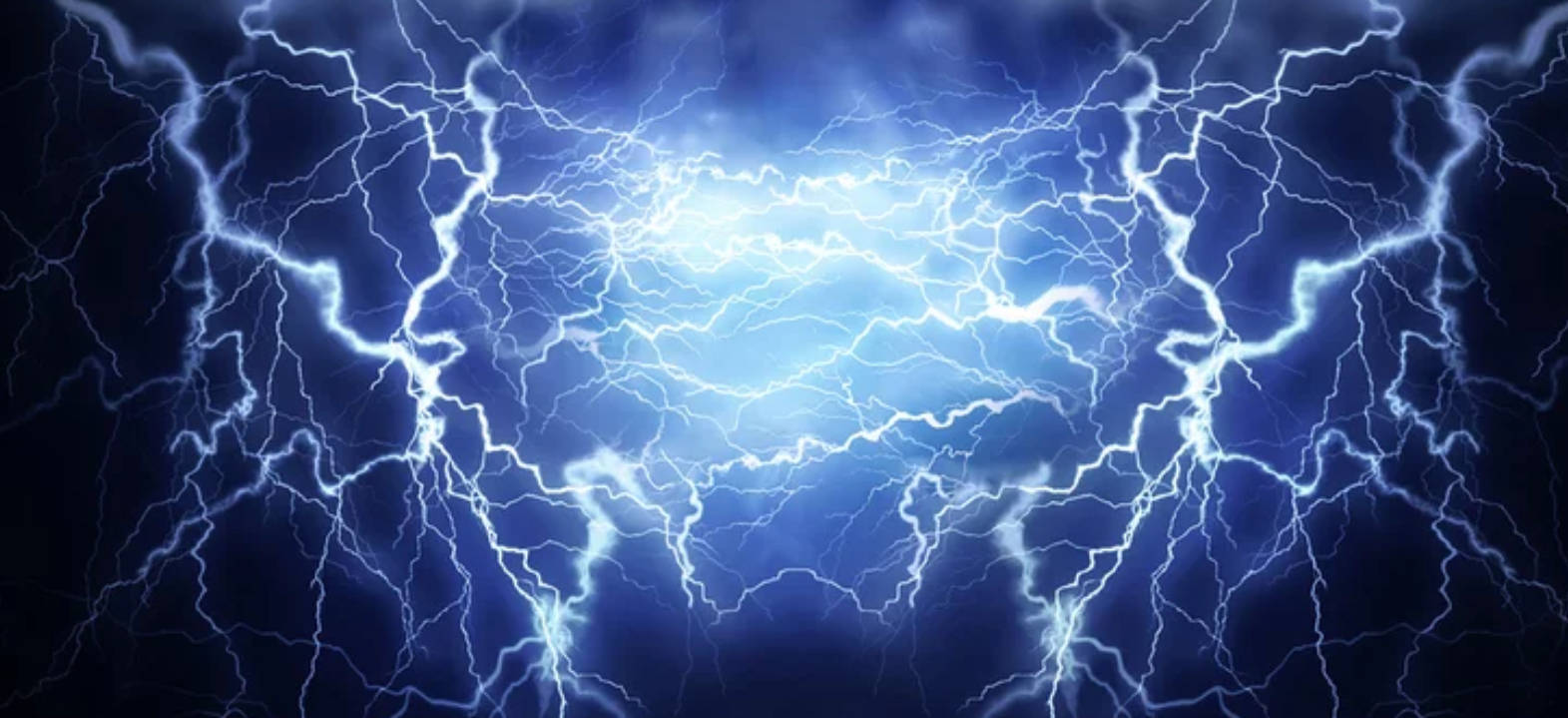 Lightning Dark Color Wallpaper