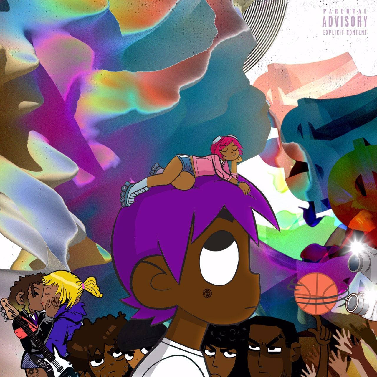 Lil Uzi Vert Shows Off His Money, Longer Album Cover Wallpaper