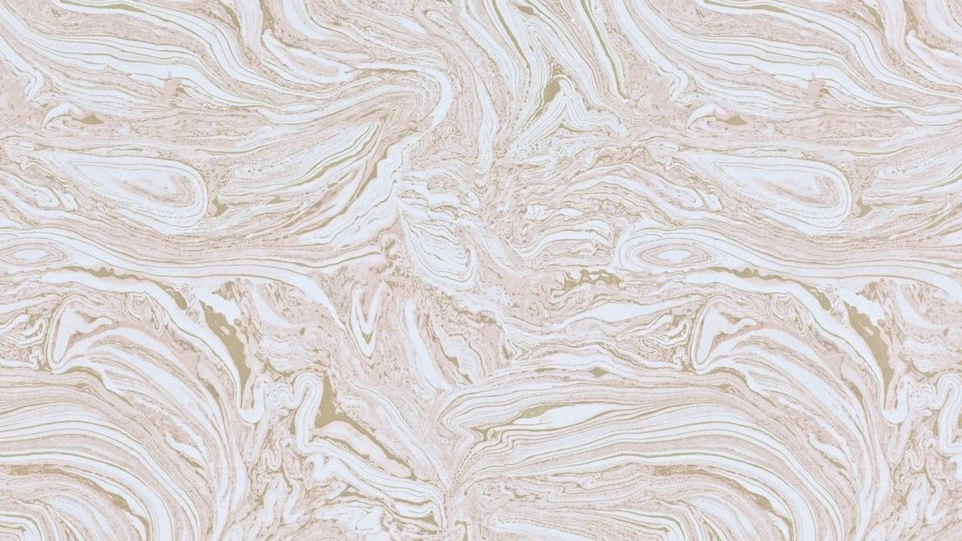 Liquid White Gold Marble Wallpaper