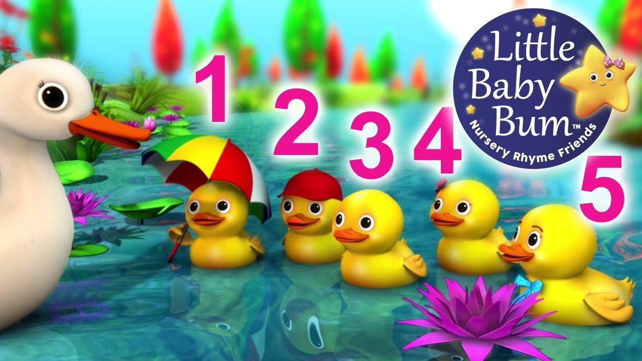 Little Baby Bum Ducklings Wallpaper