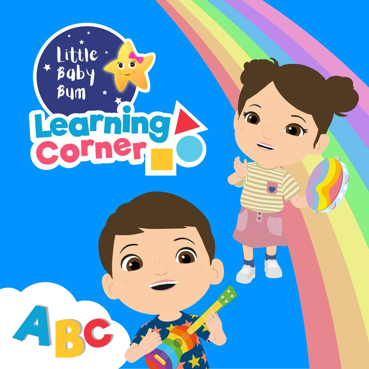 Little Baby Bum Learning Corner Wallpaper