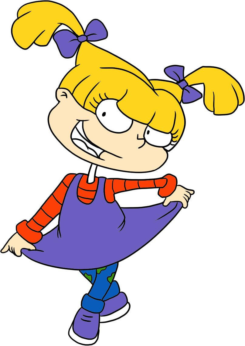 Little Girl Angelica Pickles Art Wallpaper