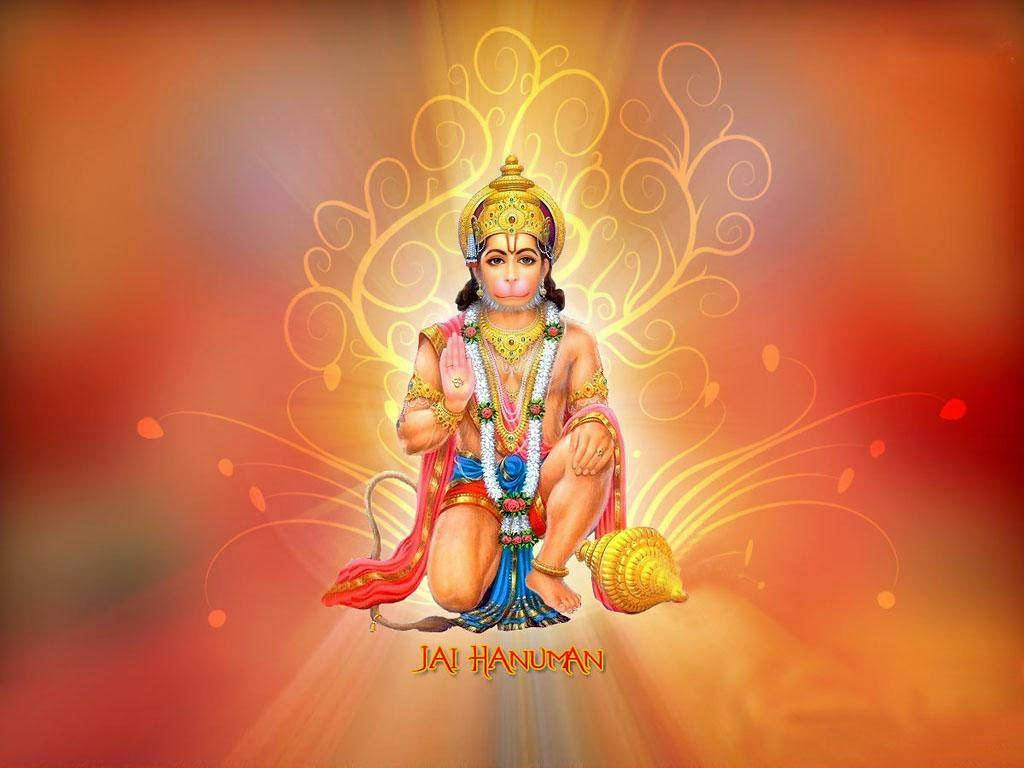 Lord Hanuman With Vines Hd Wallpaper