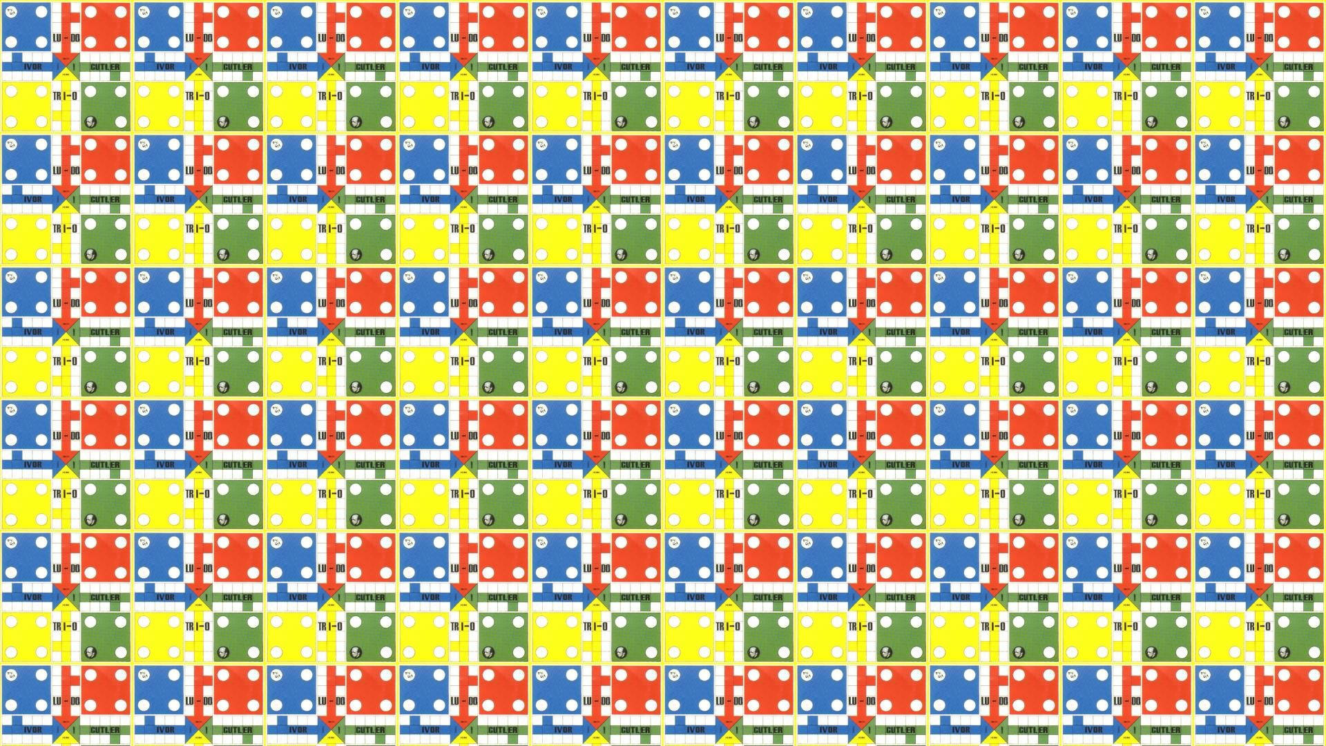 Ludo King Bases Tiled Wallpaper