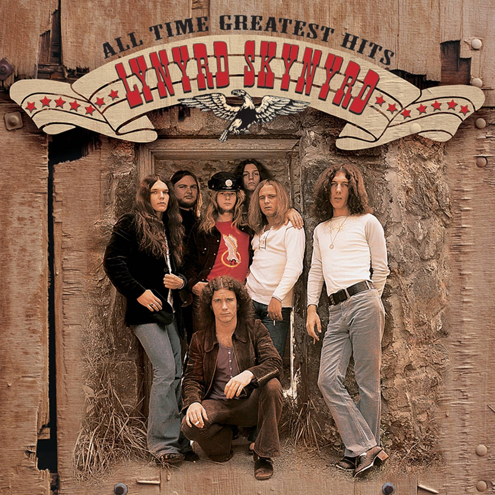 Lynyrd Skynyrd All Time Greatest Hits Album Cover Wallpaper