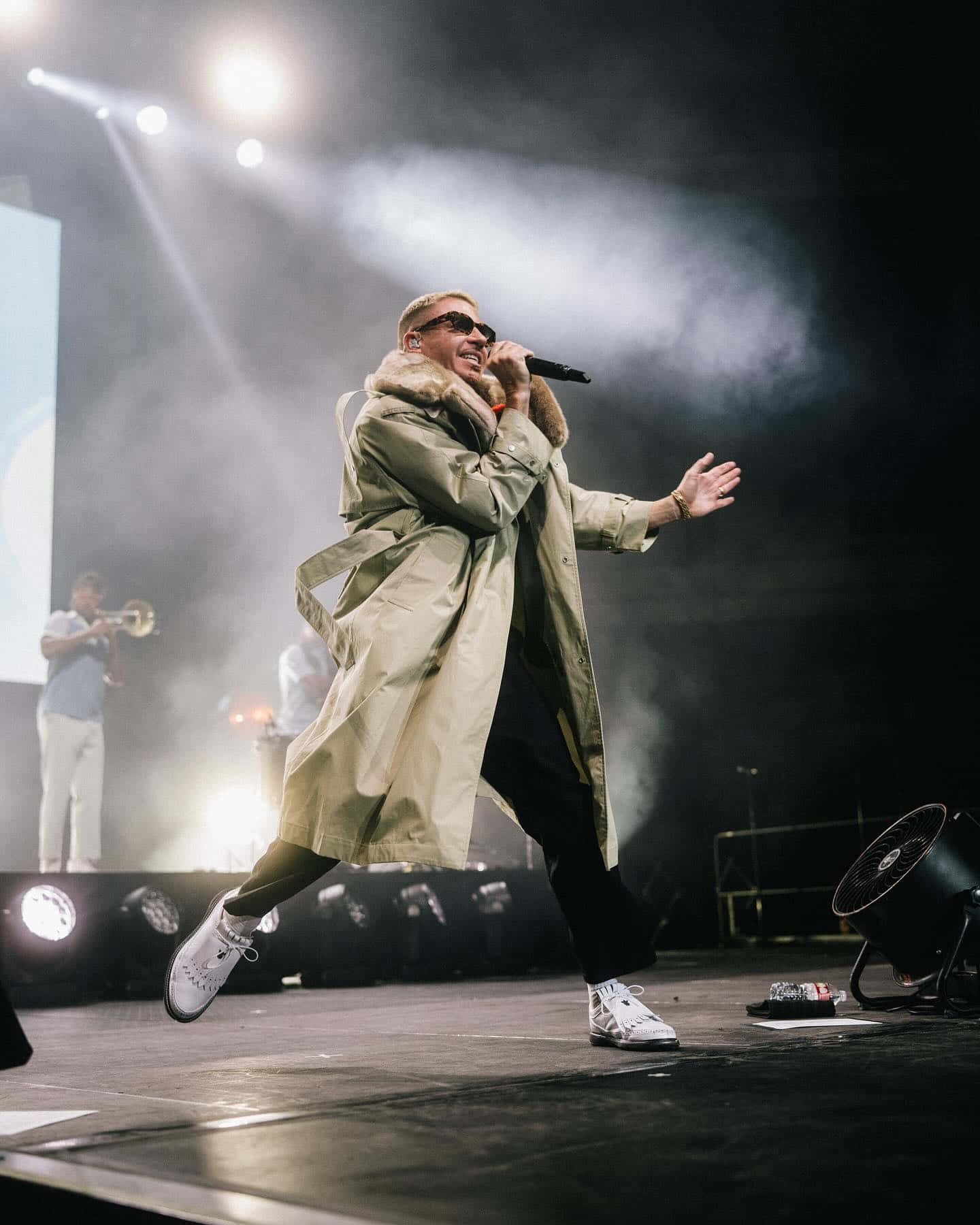 Macklemore Performing Live On Stage.jpg Wallpaper