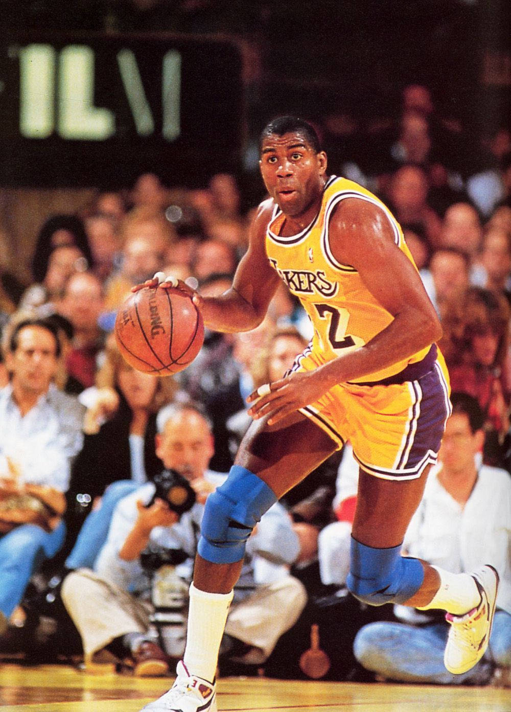 Magic Johnson In Court Wallpaper