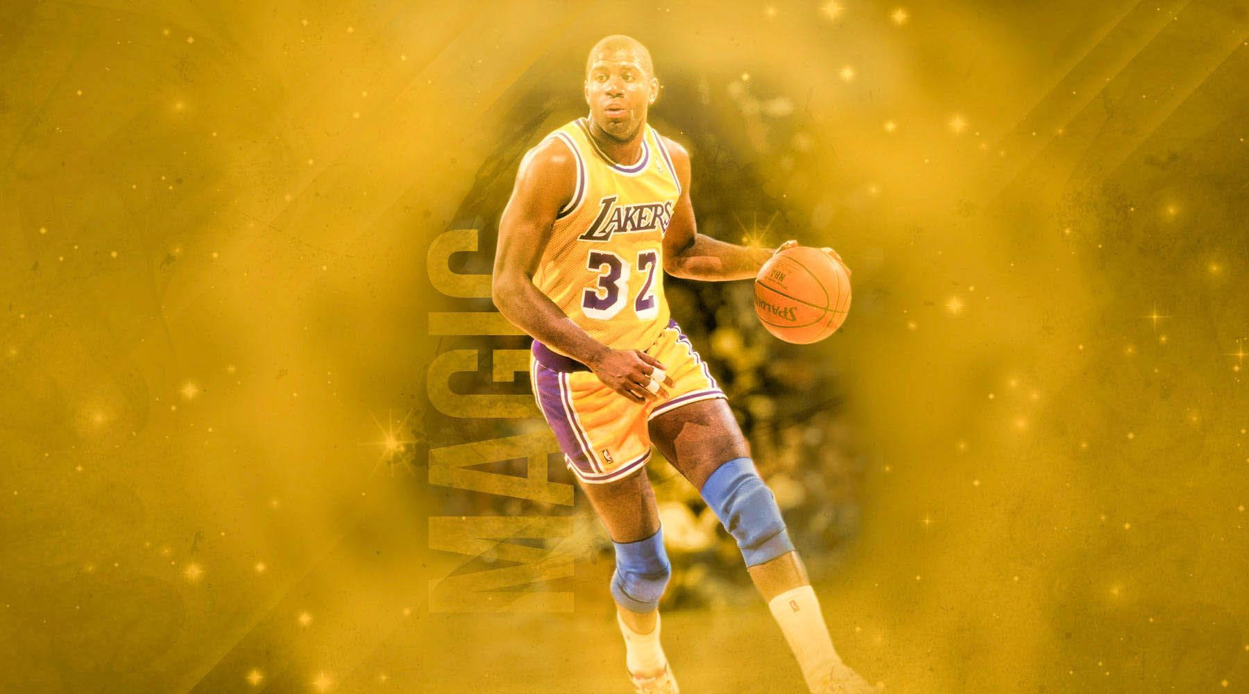 Magic Johnson Magical Art Wallpaper