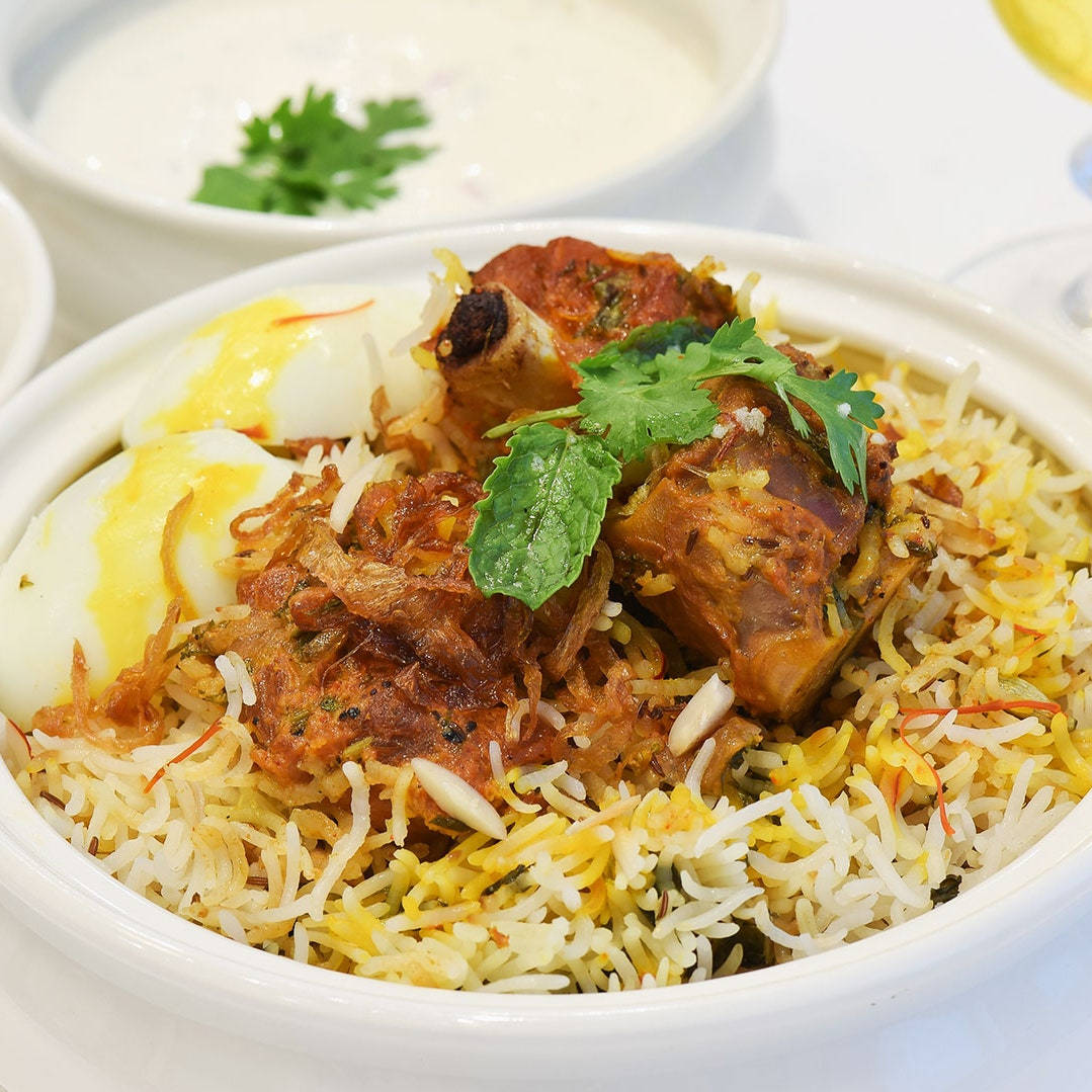 Magnificent Representation Of Biryani Wallpaper