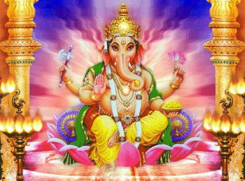 Majestic Lord Ganesha Wallpaper