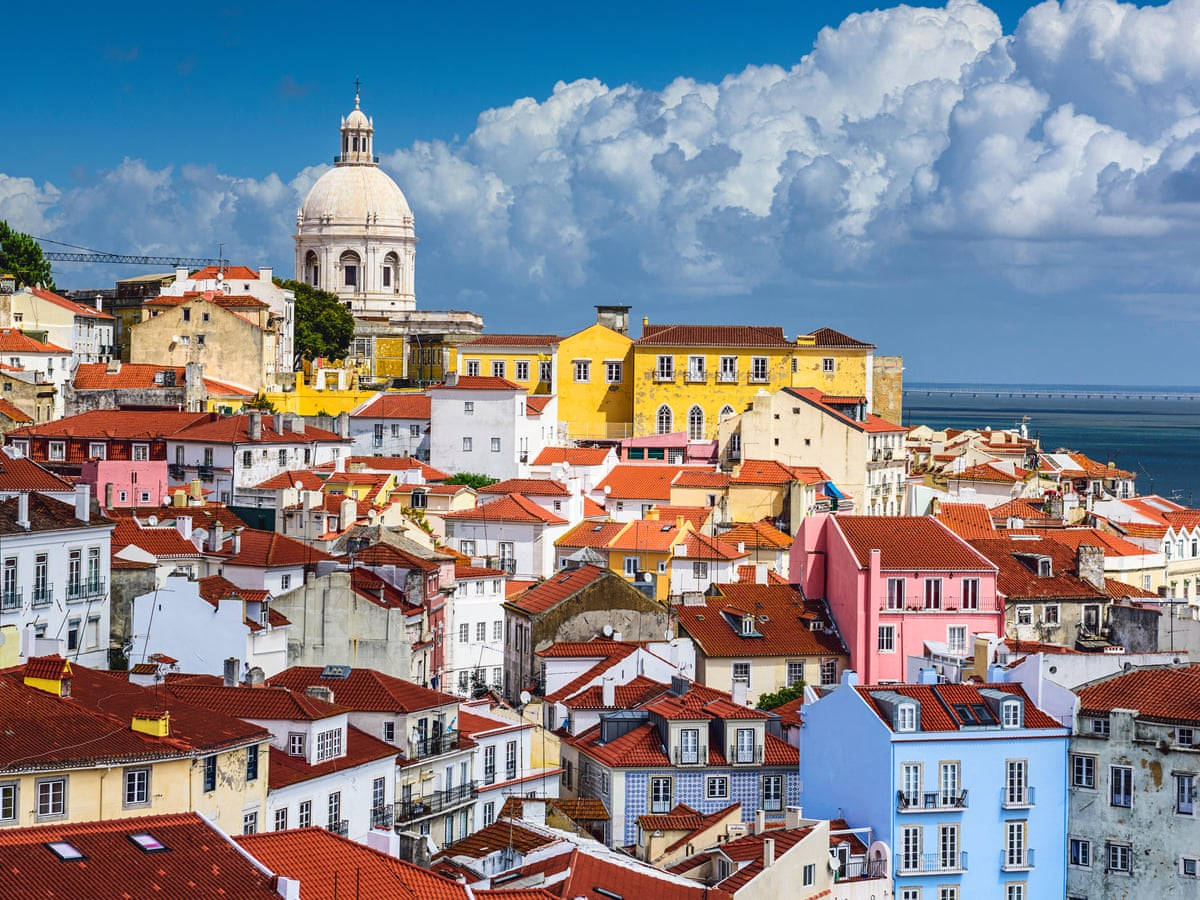 Majestic Panteao Nacional In Lisbon, Portugal Wallpaper