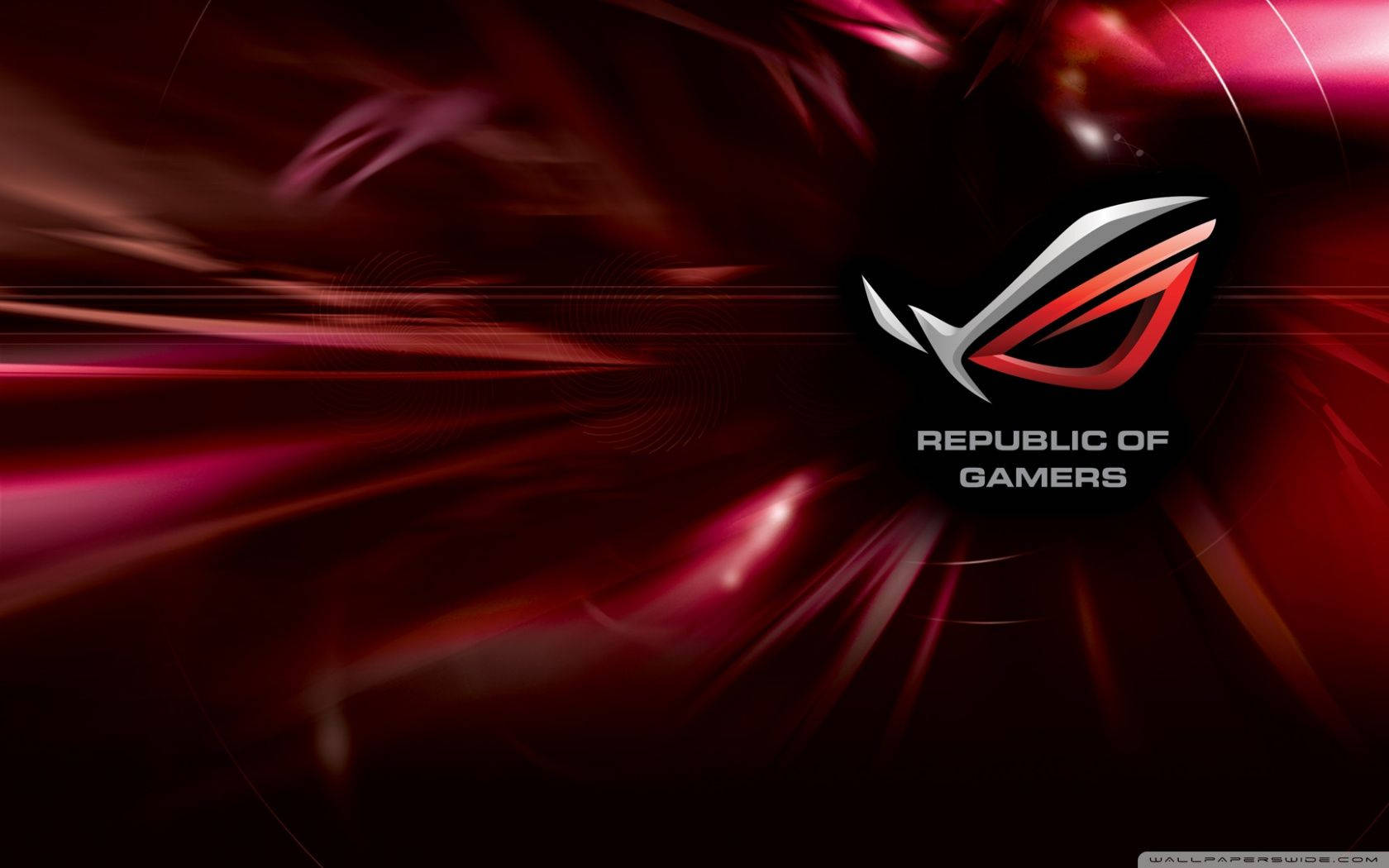 Make A Statement With Dark Red Abstract Asus Wallpaper