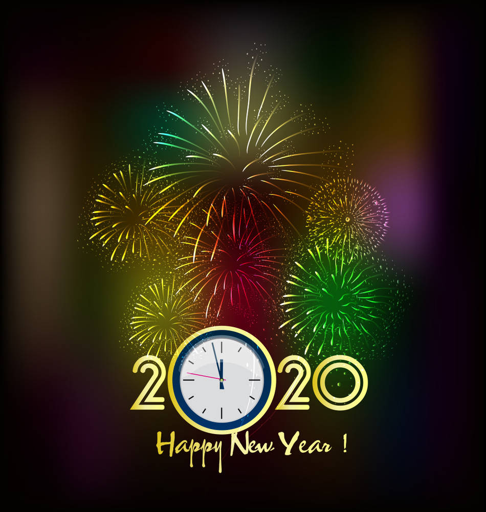 Make The Most Of New Year 2020 With Your Wishes! Wallpaper