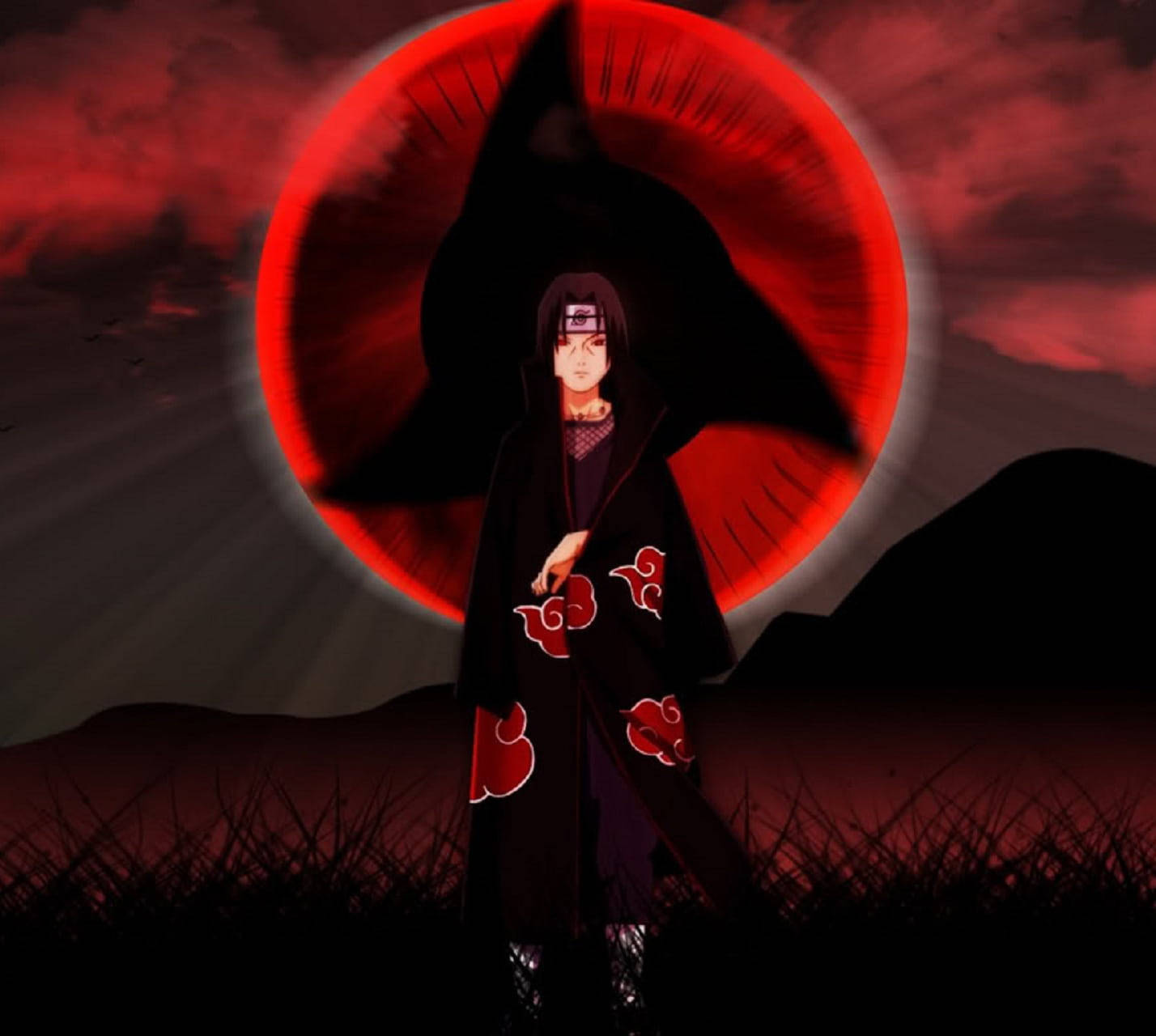 Mangekyo Sharingan Uchiha Itachi Pfp Wallpaper