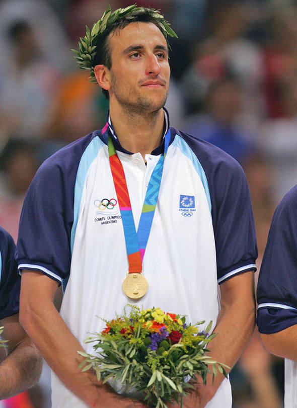 Manu Ginobili 2004 Olympics Wallpaper