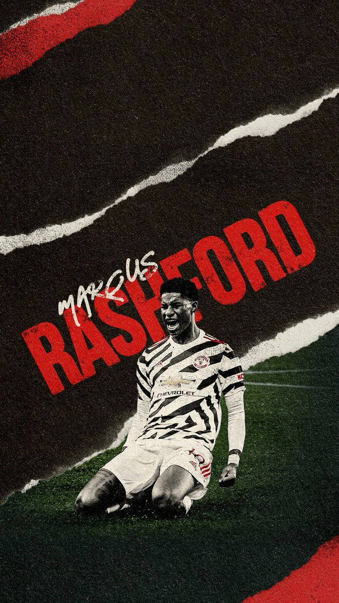 Marcus Rashford Cool Edit Wallpaper