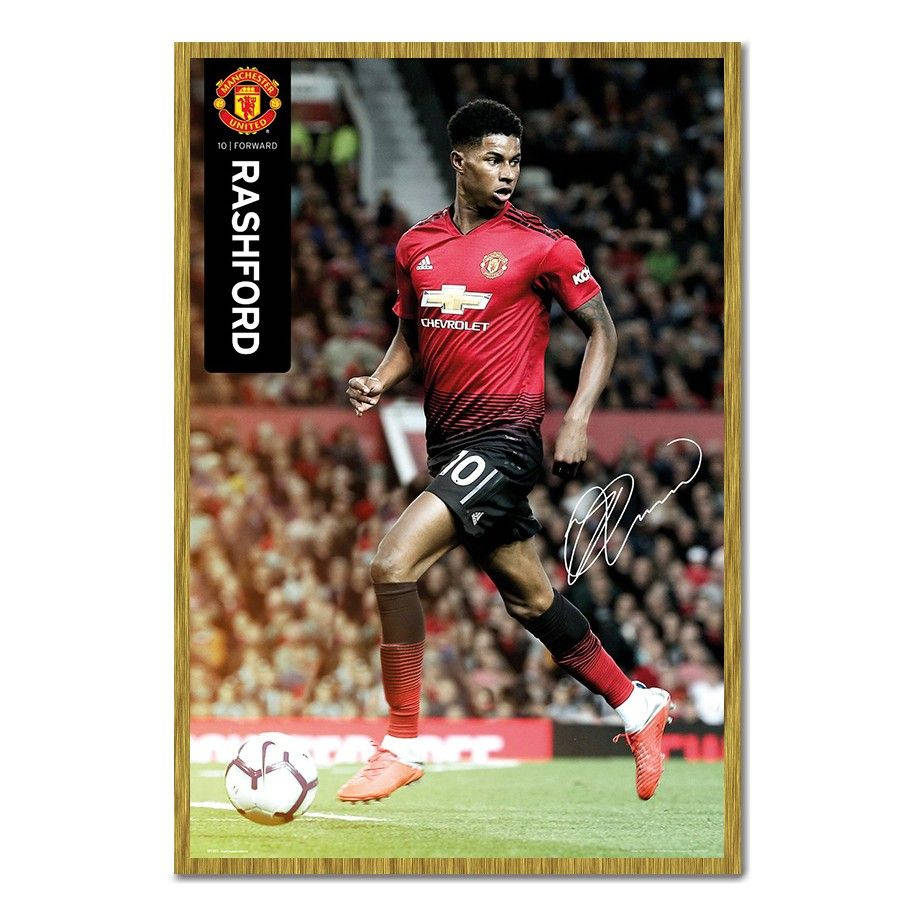 Marcus Rashford Poster Wallpaper