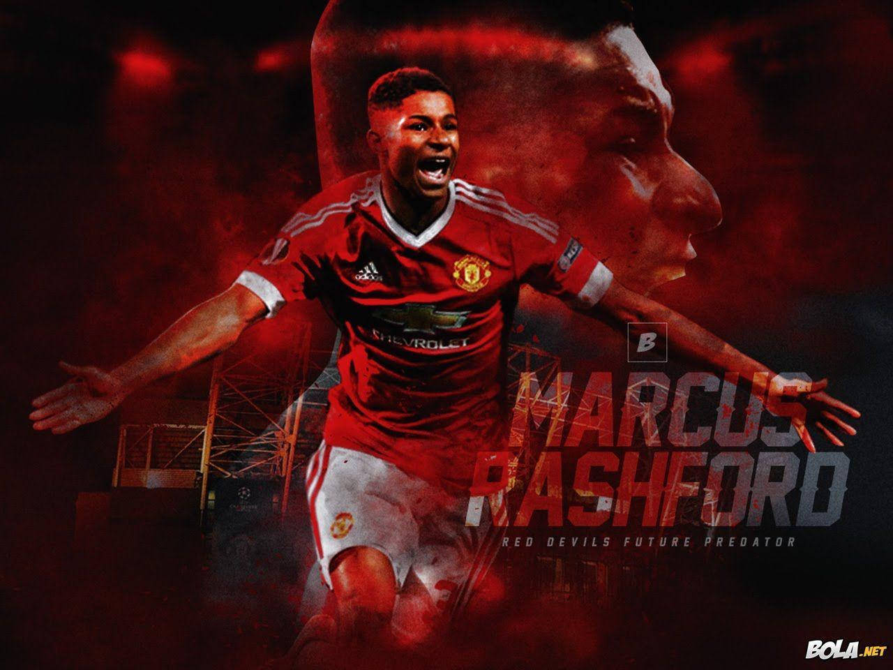 Marcus Rashford Red Devils Wallpaper