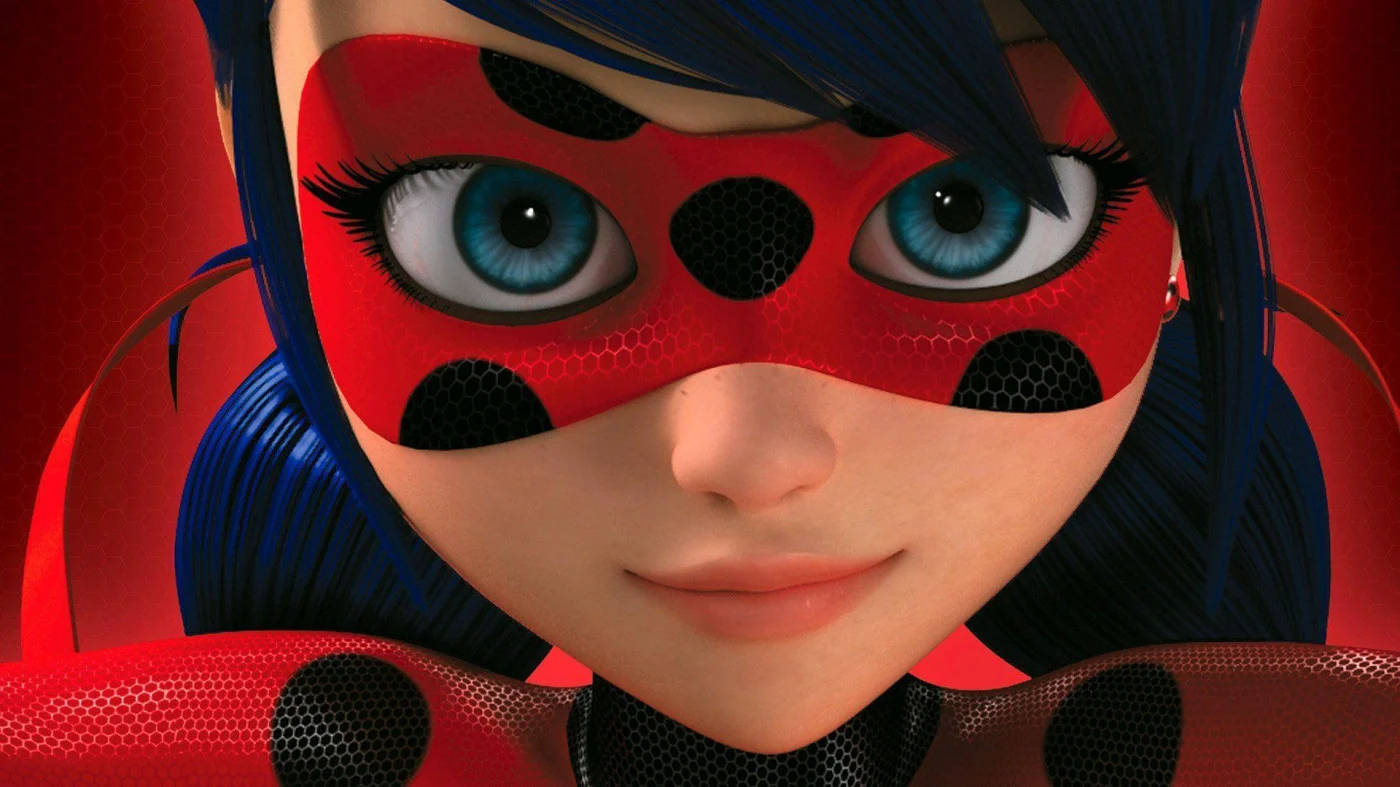 Marinette Face Closeup Ladybug And Cat Noir Wallpaper